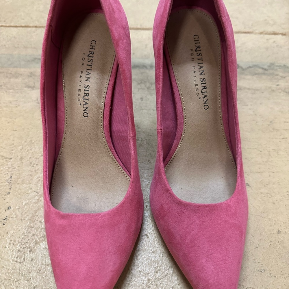 Pink stilettos